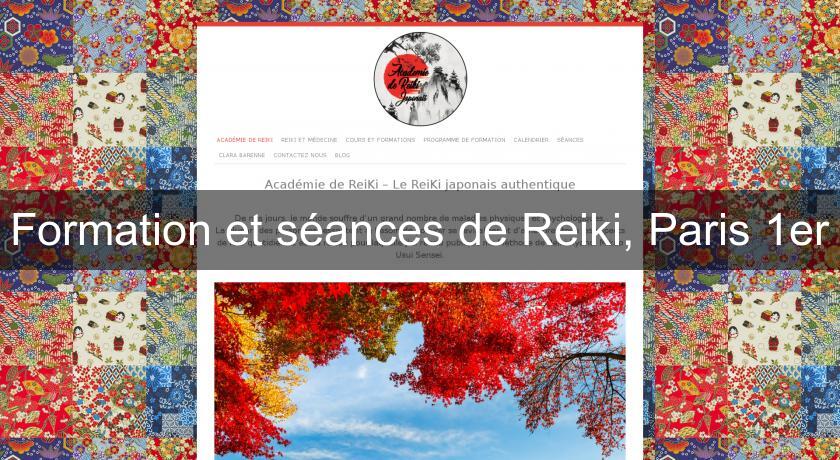 Formation et séances de Reiki, Paris 1er