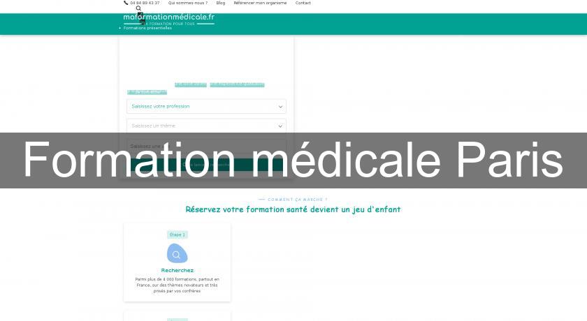 Formation médicale Paris Formation médicale Paris