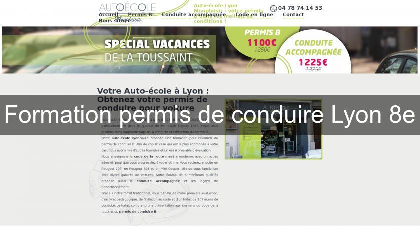 Formation permis de conduire Lyon 8e Formation permis de conduire Lyon 8e