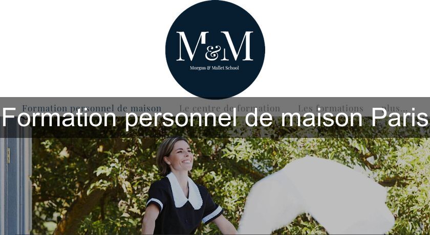 Formation personnel de maison Paris Formation personnel de maison Paris