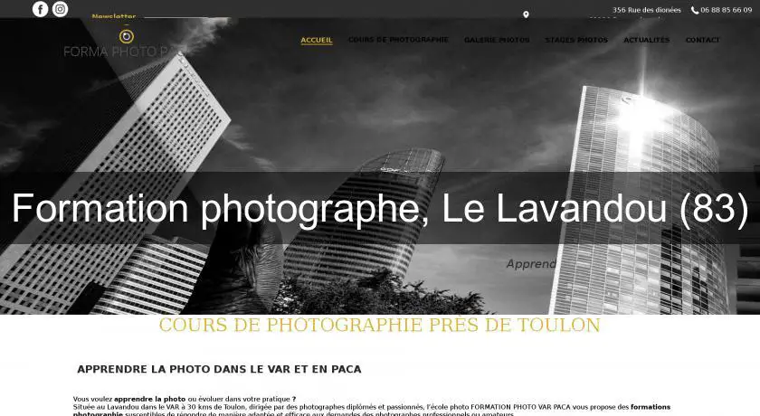 Formation photographe, Le Lavandou (83)