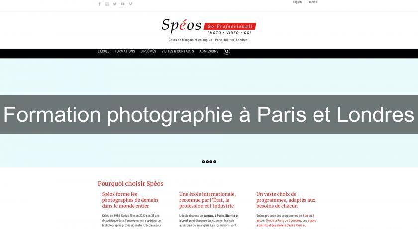 Formation photographie à Paris et Londres