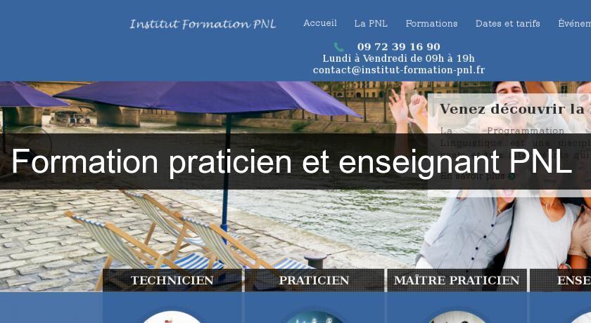 Formation praticien et enseignant PNL Formation praticien et enseignant PNL