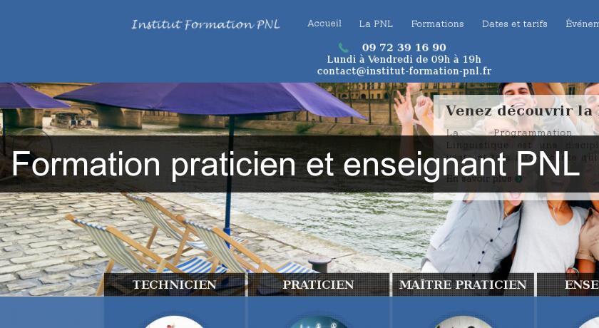 Formation praticien et enseignant PNL 