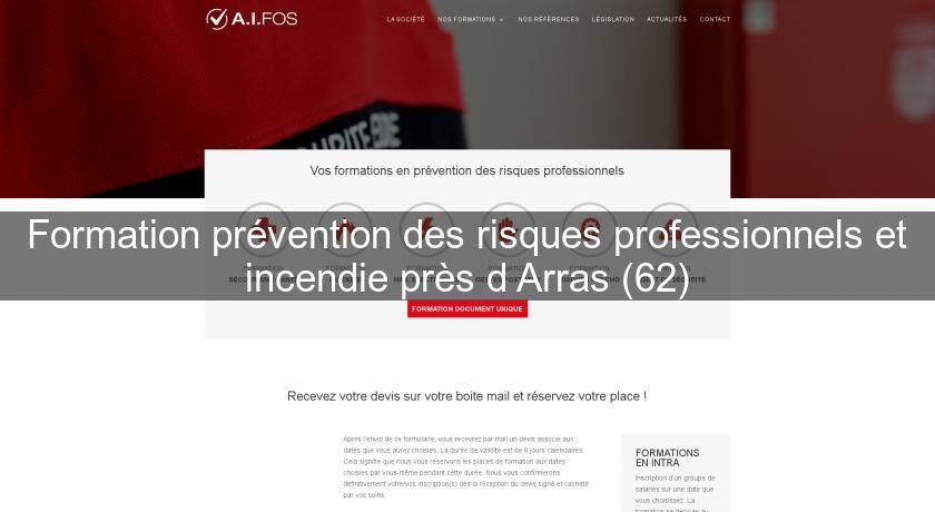 Formation prévention des risques professionnels et incendie près d'Arras (62) Formation prévention des risques professionnels et incendie près d'Arras (62)