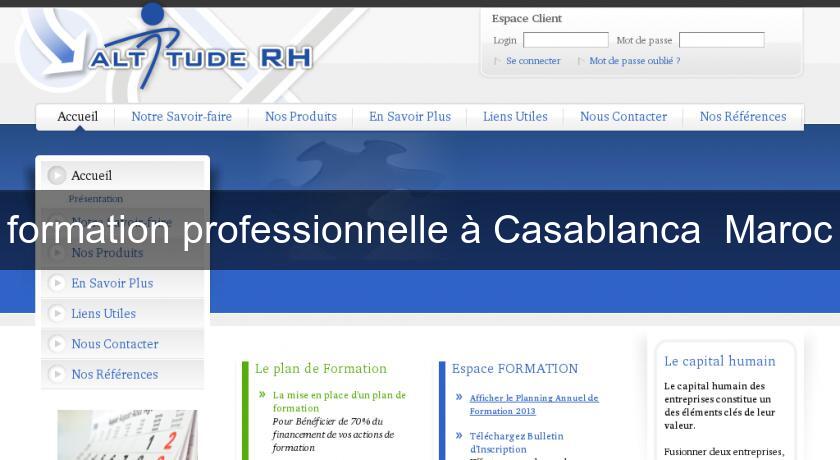 formation professionnelle à Casablanca Maroc formation professionnelle à Casablanca Maroc