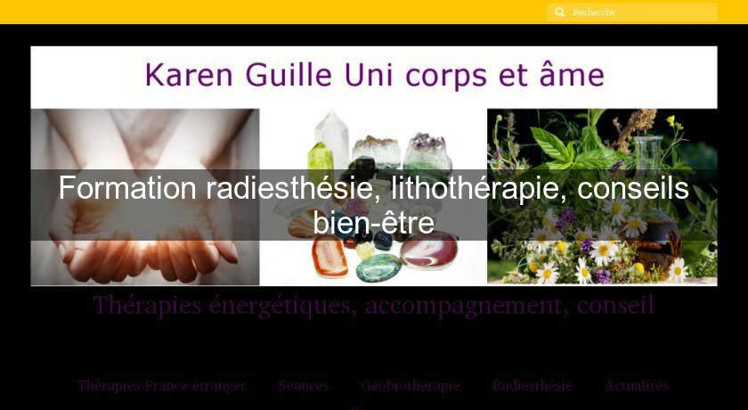 Formation radiesthésie, lithothérapie, conseils bien-être