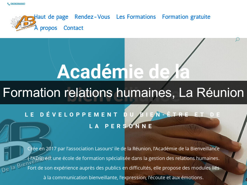 Formation relations humaines, La Réunion Formation relations humaines, La Réunion