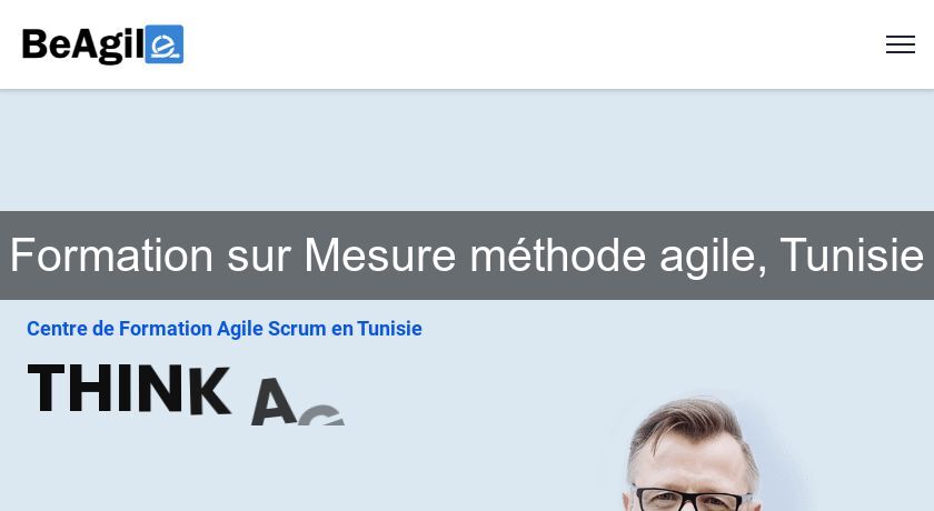 Formation sur Mesure méthode agile, Tunisie