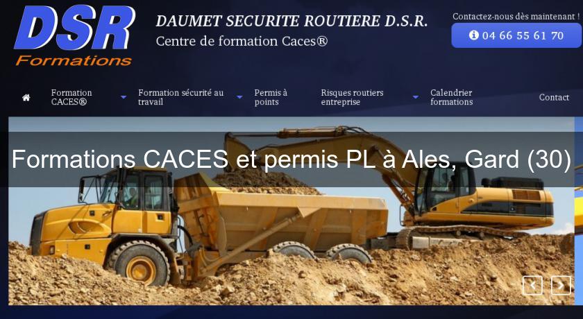 Formations CACES et permis PL à Ales, Gard (30) Formations CACES et permis PL à Ales, Gard (30)