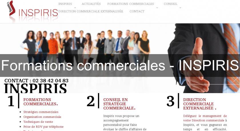 Formations commerciales - INSPIRIS Formations commerciales - INSPIRIS