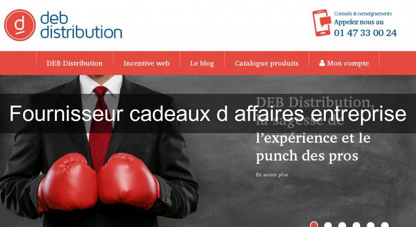 Fournisseur cadeaux d'affaires entreprise