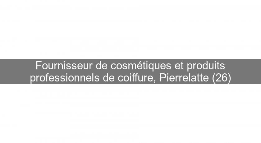 Fournisseur de cosmétiques et produits professionnels de coiffure, Pierrelatte (26) Fournisseur de cosmétiques et produits professionnels de coiffure, Pierrelatte (26)
