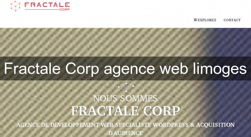 Fractale Corp agence web limoges Fractale Corp agence web limoges