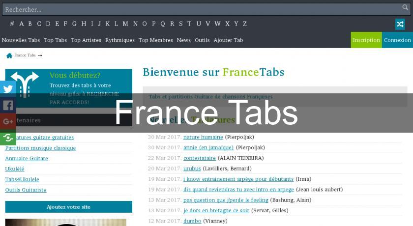 France Tabs