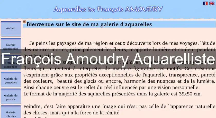 François Amoudry Aquarelliste