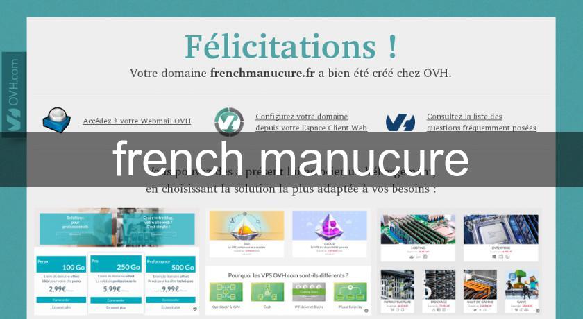 french manucure