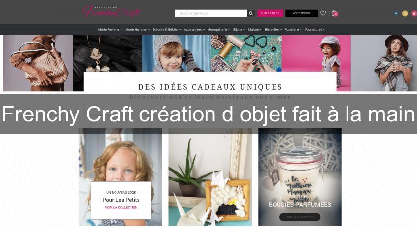 Frenchy Craft création d'objet fait à la main