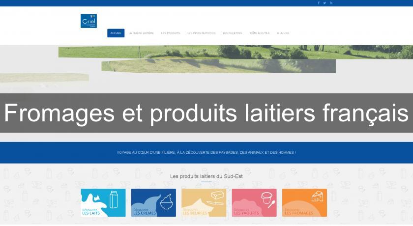 Fromages et produits laitiers français