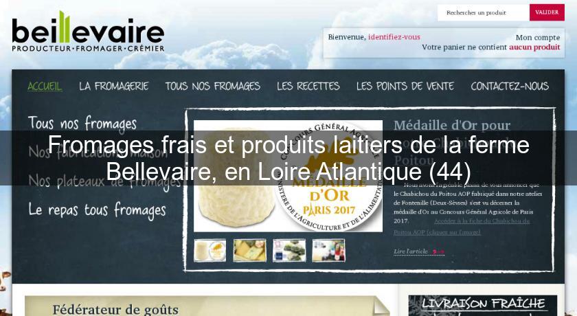 Fromages frais et produits laitiers de la ferme Bellevaire, en Loire Atlantique (44) Fromages frais et produits laitiers de la ferme Bellevaire, en Loire Atlantique (44)