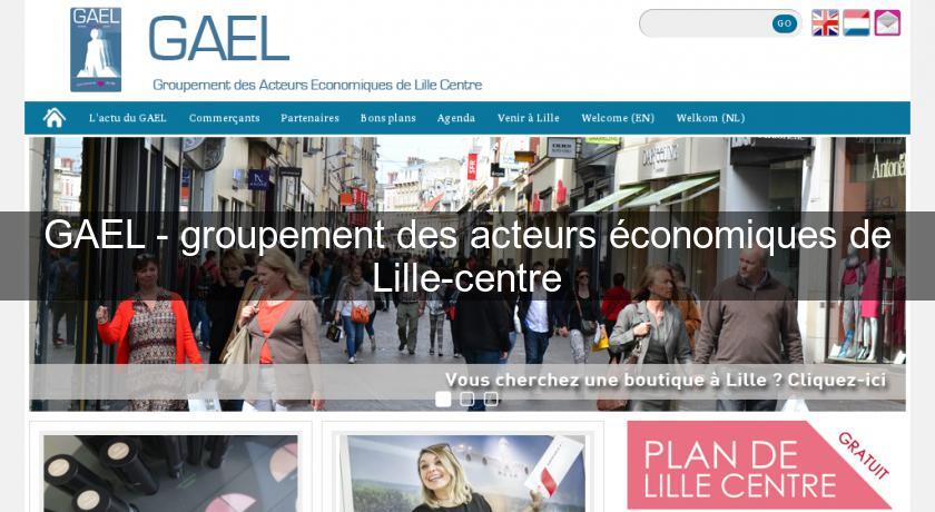 GAEL - groupement des acteurs économiques de Lille-centre GAEL - groupement des acteurs économiques de Lille-centre