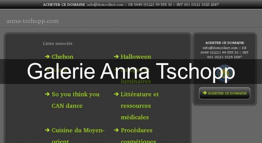 Galerie Anna Tschopp Galerie Anna Tschopp