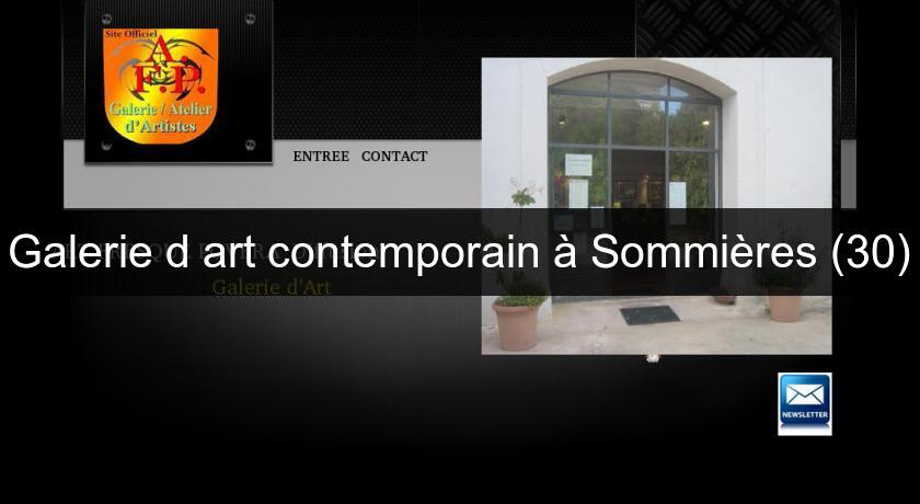 Galerie d'art contemporain à Sommières (30)