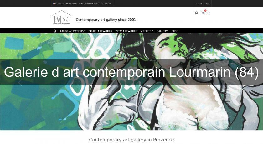 Galerie d'art contemporain Lourmarin (84) Galerie d'art contemporain Lourmarin (84)