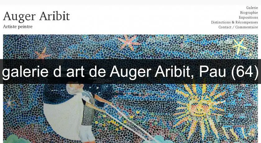 galerie d'art de Auger Aribit, Pau (64)