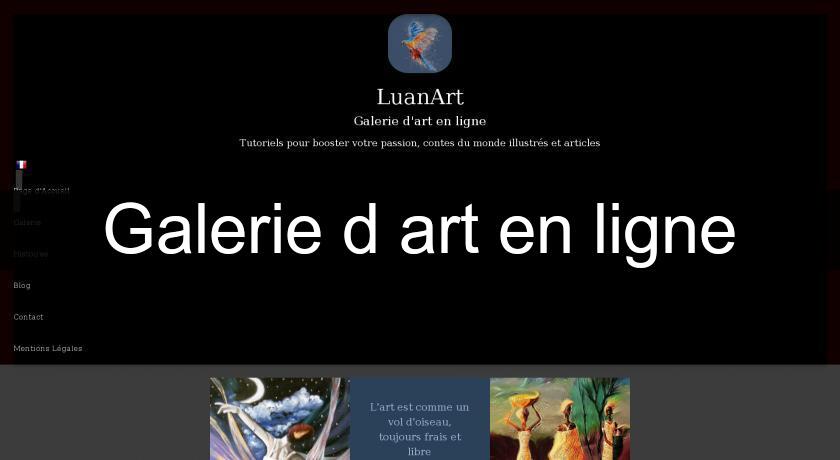 Galerie d'art en ligne