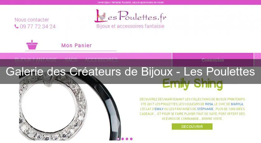 Galerie des Créateurs de Bijoux - Les Poulettes