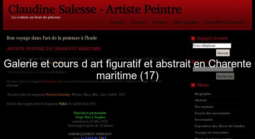 Galerie et cours d'art figuratif et abstrait en Charente maritime (17) Galerie et cours d'art figuratif et abstrait en Charente maritime (17)