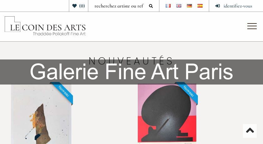 Galerie Fine Art Paris Galerie Fine Art Paris
