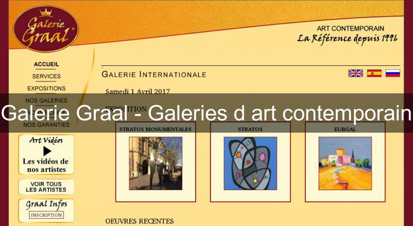 Galerie Graal - Galeries d'art contemporain Galerie Graal - Galeries d'art contemporain