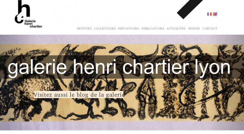 galerie henri chartier lyon 