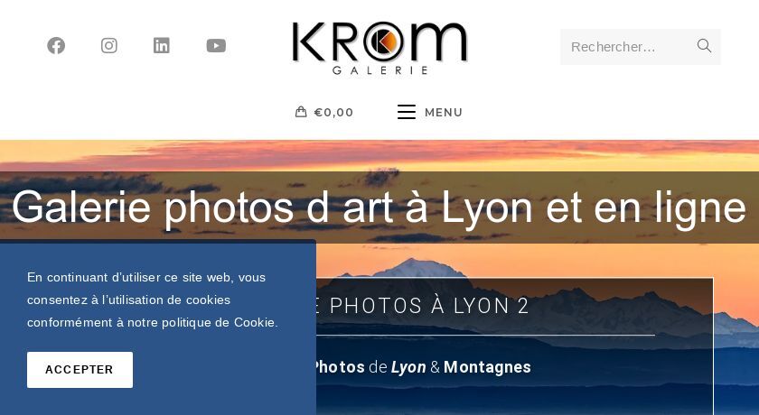 Galerie photos d'art à Lyon et en ligne Galerie photos d'art à Lyon et en ligne
