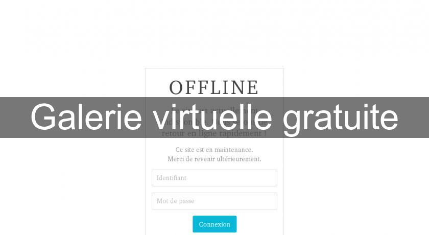 Galerie virtuelle gratuite Galerie virtuelle gratuite