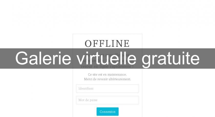 Galerie virtuelle gratuite