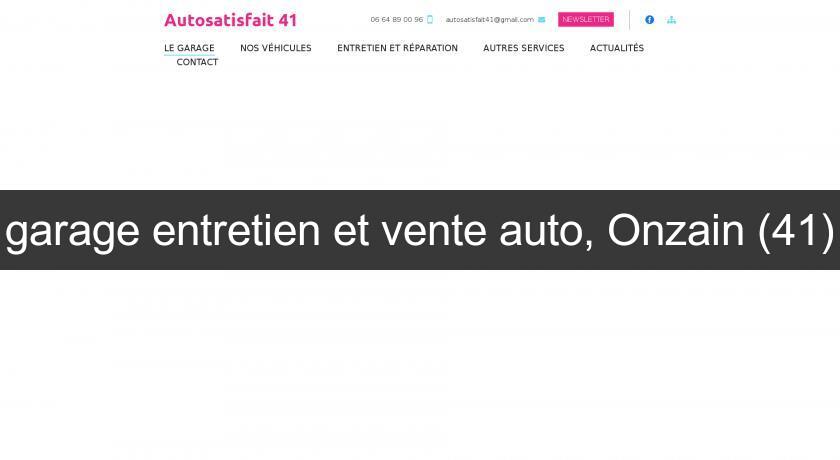 garage entretien et vente auto, Onzain (41) garage entretien et vente auto, Onzain (41)