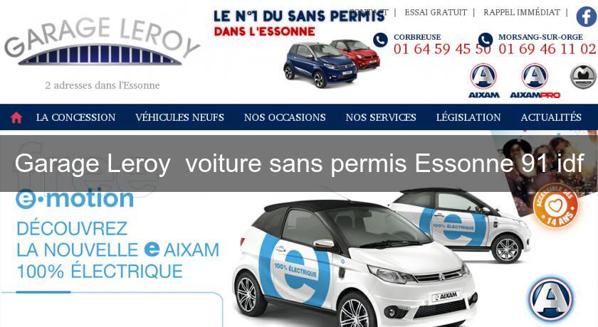 voiture sans permis 91 essonne