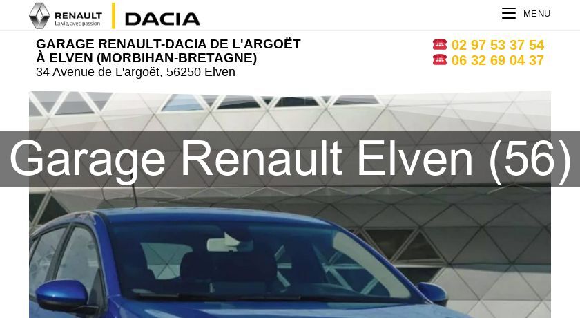 Garage Renault Elven (56) Garage Renault Elven (56)