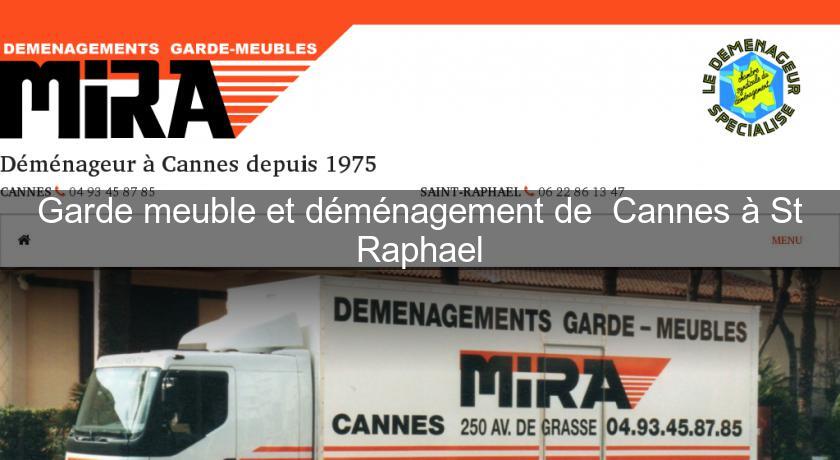 Garde meuble et déménagement de Cannes à St Raphael Garde meuble et déménagement de Cannes à St Raphael