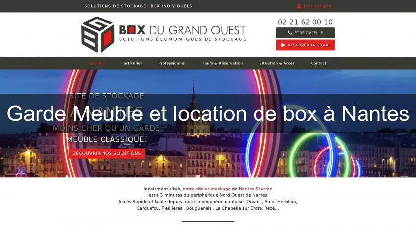 Garde Meuble et location de box à Nantes