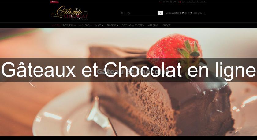 Gâteaux et Chocolat en ligne