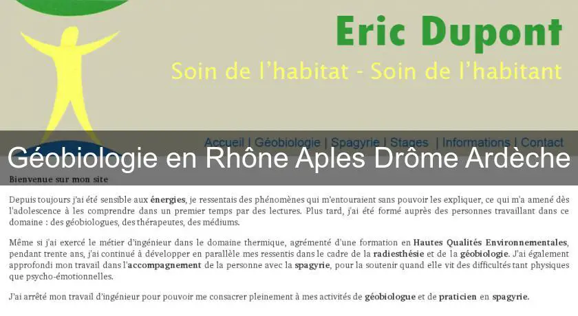 Géobiologie en Rhône Aples Drôme Ardèche