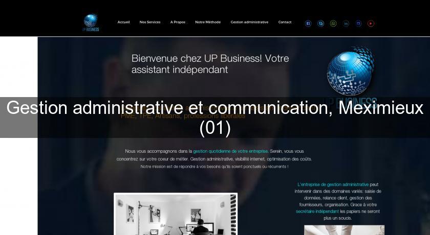 Gestion administrative et communication, Meximieux (01)