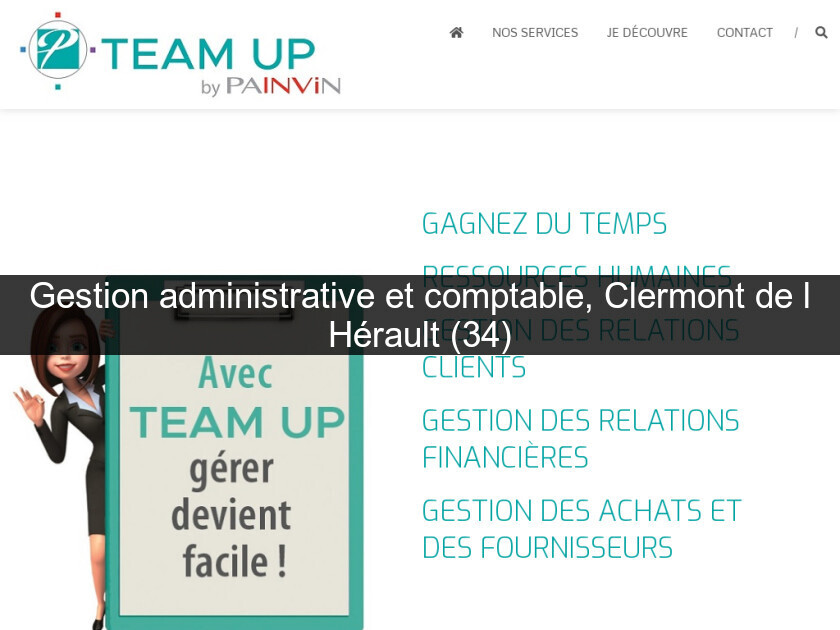 Gestion administrative et comptable, Clermont de l'Hérault (34)