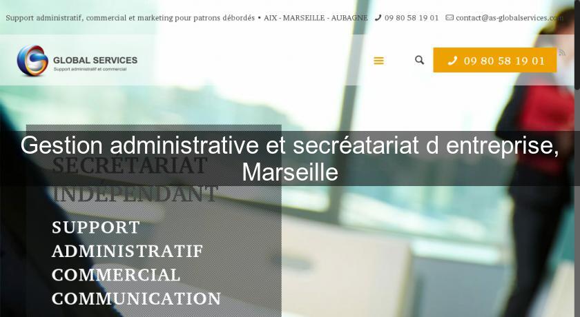 Gestion administrative et secréatariat d'entreprise, Marseille Gestion administrative et secréatariat d'entreprise, Marseille