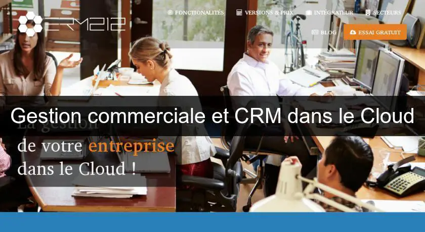 Gestion commerciale et CRM dans le Cloud