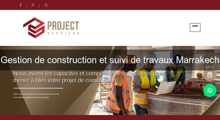 Gestion de construction et suivi de travaux Marrakech